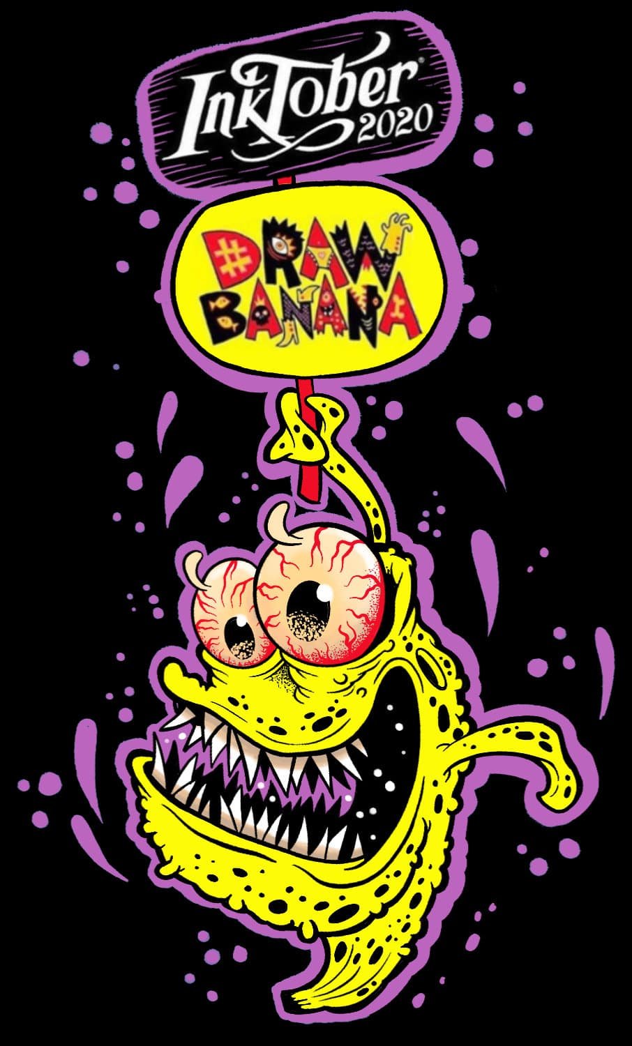 Inktober2020 Inktober&Drawbanana2020